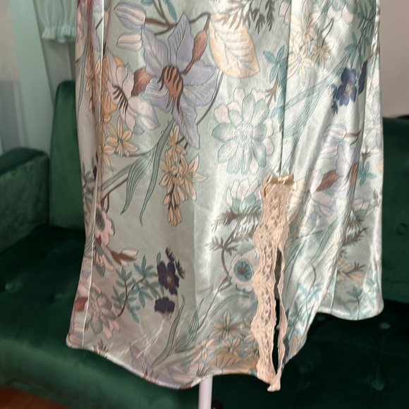 Apt 9 XL Floral Lace Slip Dress Nightdress - Picture 3 of 3
